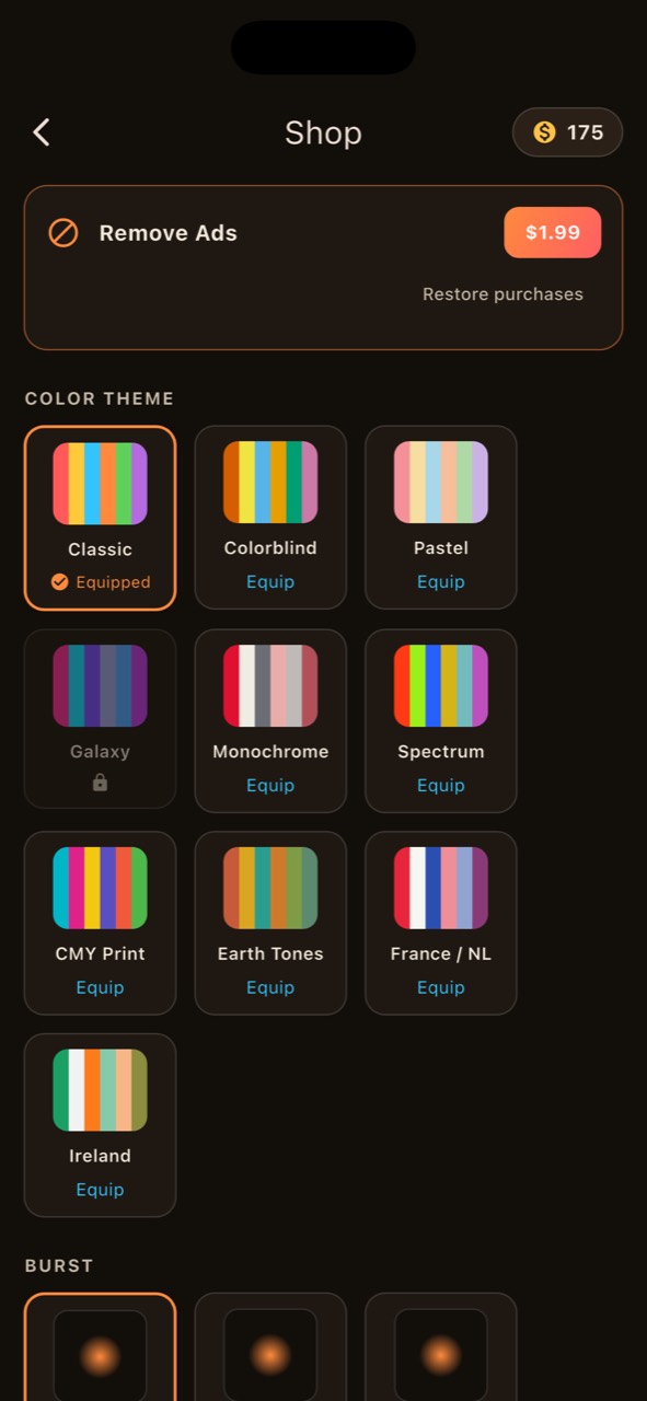 Chroma Dunes shop